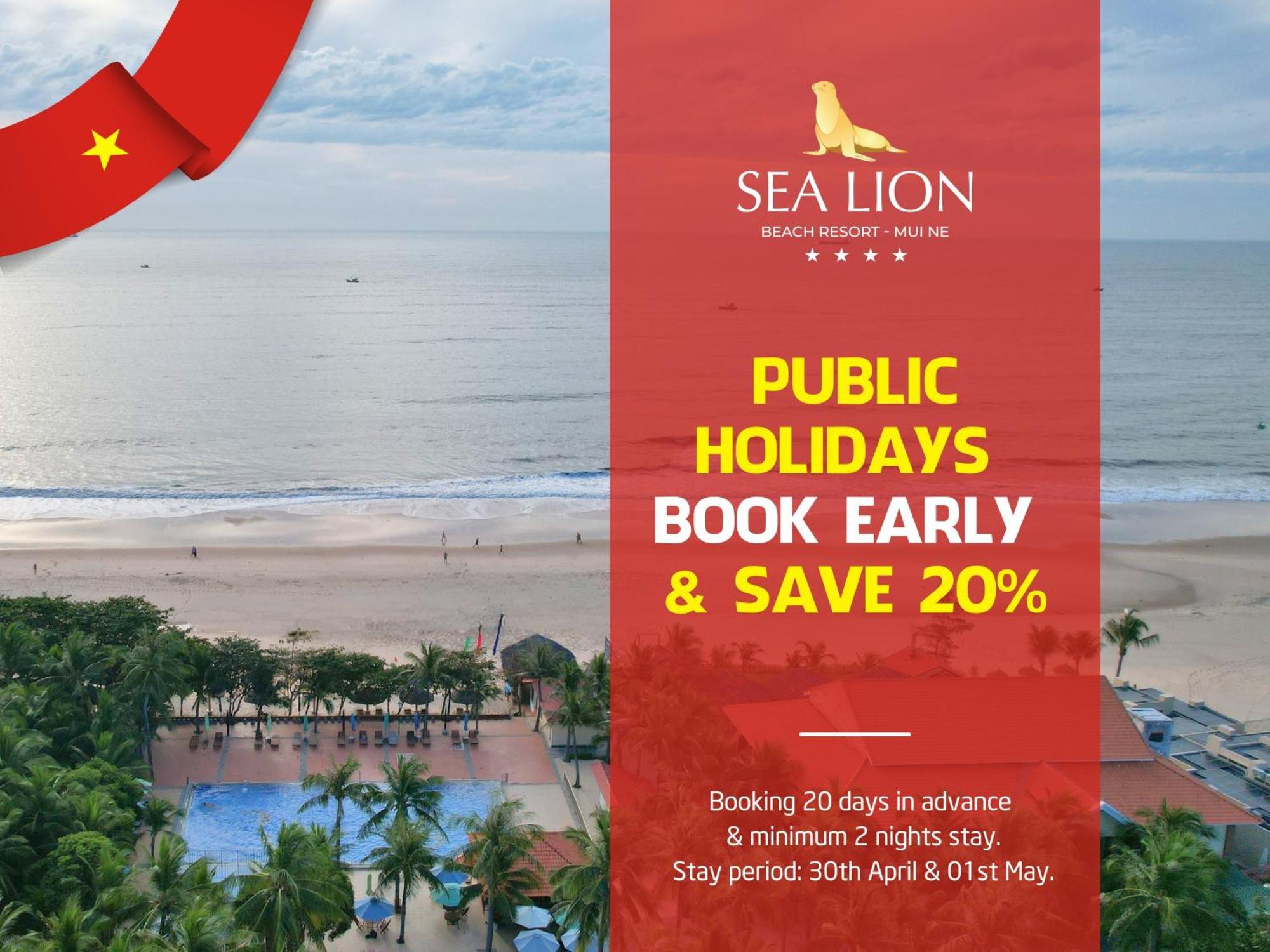 Sea Lion Beach Resort Mui Ne Exterior foto